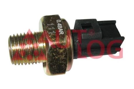 Датчик тиску масла (0,4Бар, 1 pin, чорн) CITROEN JUMPER III FIAT DUCATO FORD COUGAR, ESCORT CLASSIC, ESCORT VI, FIESTA, FIESTA IV, FIESTA V, FOCUS I, KA, MAVERICK, MONDEO II 1.3-3.2D 01.95- AUTLOG AS2116