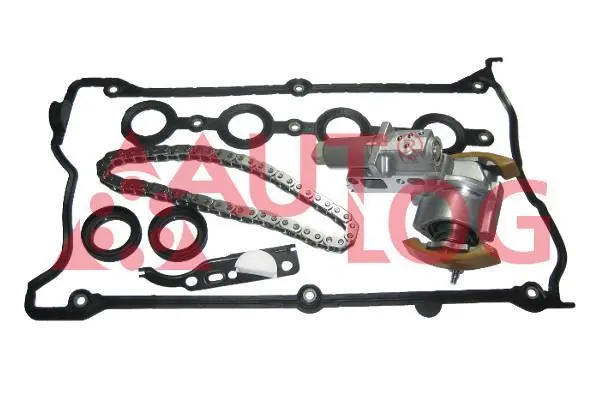 Комплект ГРМ (ланцюг + елементи) AUDI A3, A4 B5, A4 B6, A4 B7, A6 C4, A6 C5, TT SEAT EXEO, EXEO ST, IBIZA III, LEON, TOLEDO II SKODA OCTAVIA I, SUPERB I VW BORA, BORA I 1.8/2.8 11.94-12.10 AUTLOG KT1001 (фото 1)