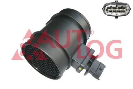 Витратомір повітря (4 pin, модуль) ALFA ROMEO 156 CHEVROLET CAPTIVA, LACETTI, NUBIRA DODGE CALIBER FIAT CROMA, GRANDE PUNTO, IDEA LANCIA MUSA OPEL ANTARA A, ASTRA H, ASTRA H GTC 1.3D-2.0D 01.04- AUTLOG LM1125