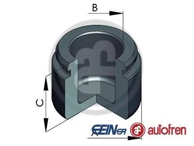 Поршень гальмівного супорта задн/передн (40мм 30мм) MERCEDES M (W163), SL (R107) 2.9-5.4 09.85-06.05 AUTOFREN D025255