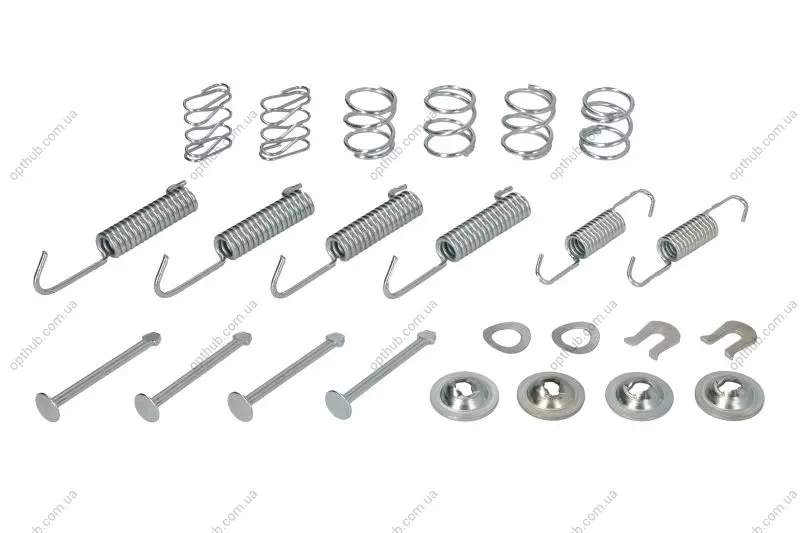 Монтажний набір гальмівної колодки (AKEBONO) FIAT BARCHETTA OPEL CAMPO, FRONTERA A, FRONTERA A SPORT, FRONTERA B, MONTEREY A 1.8-3.2 09.90-05.05 AUTOFREN D31065A (фото 1)