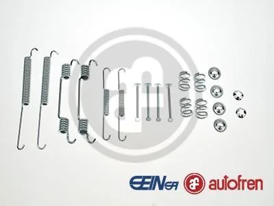 Монтажний набір гальмівної колодки (LUCAS/TRW) VOLVO 440, 460 CITROEN SAXO, XSARA, ZX DACIA SANDERO PEUGEOT 106 II, 206, 306 RENAULT CLIO II, LAGUNA I, SANDERO/STEPWAY I 1.0-Electric 08.88- AUTOFREN D3903A