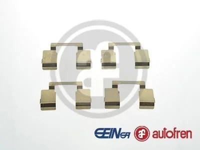 Монтажний набір гальмівних колодок передн RENAULT 25, 30, CLIO II, ESPACE II, ESPACE III, LAGUNA I, MEGANE I, MEGANE I CLASSIC, MEGANE I COACH, MEGANE SCÉNIC, SAFRANE I 1.4-3.0 02.82-06.09 AUTOFREN D42466A