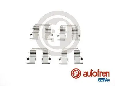 Монтажний набір гальмівних колодок задн HYUNDAI I10 I KIA PICANTO I, PICANTO II 1.0-1.2 04.04-03.17 AUTOFREN D42682A (фото 1)