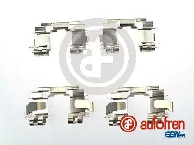 Монтажний набір гальмівних колодок передн HONDA CITY IV, CIVIC V, CIVIC VI, CIVIC VII, CRX III, INTEGRA, JAZZ II, JAZZ III, LOGO 1.2-2.0 10.91-06.14 AUTOFREN D42692A (фото 1)
