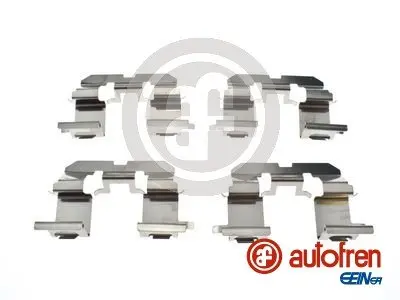 Монтажний набір гальмівних колодок передн TOYOTA CELICA, YARIS, YARIS VERSO 1.0-1.8 04.99-11.05 AUTOFREN D42872A (фото 1)