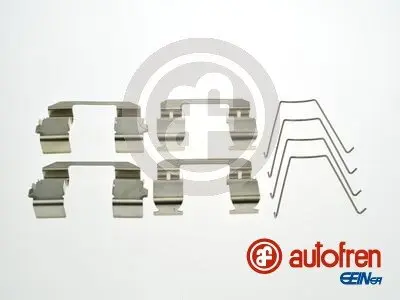 Монтажний набір гальмівних колодок передн HONDA CIVIC X, CR-V II 1.0-2.2D 09.01- AUTOFREN D42959A (фото 1)