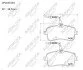Тормозные колодки передние Peugeot 407 (04-) Automotor France AUTOMOTOR France ABP2605 (фото 1)