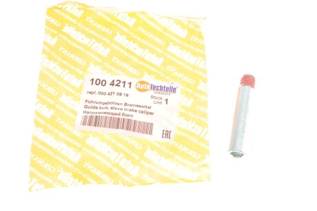 Направляюча супорта (переднього/заднього) MB Sprinter/VW LT/Ford Connect/VW T4/T5/Caddy III (opt-om) AUTOTECHTEILE 100 4211