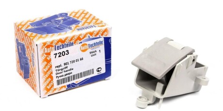 Ручка дверей (передніх/всередині) (R) MB Sprinter TDI (сіра) (7203) (opt-om) AUTOTECHTEILE 100 7203