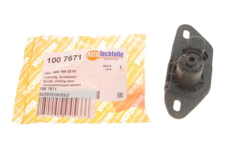 Фіксатор здвижної двері, матеріал метал/пластик AUTOTECHTEILE 100 7671