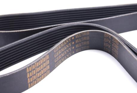 Ремінь генератора MB Vario OM904 (+AC) (8PK2080) (9937) 100 9937 (1) UA63 AUTOTECHTEILE 100 9937 (1)