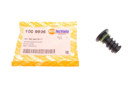 Пробка слива смазки с уплотнениями AUTOTECHTEILE 100 9996