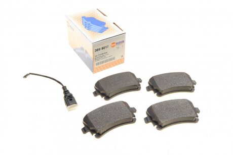 Колодки гальмівні AUTOTECHTEILE 3698017
