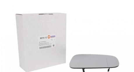 Скло дзеркала VW Caddy III 03- (L) (8570.13) (opt-om) AUTOTECHTEILE 385 7013