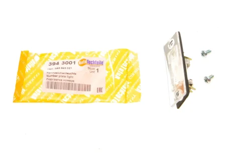 Підсвітка номера VW Caddy III/T5 03- (9430.01) (opt-om) AUTOTECHTEILE 394 3001