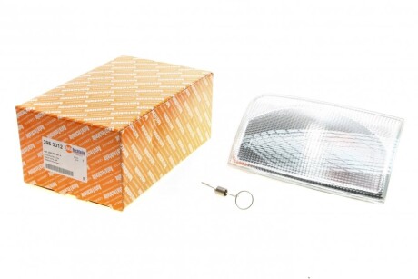 Поворот передний VW LT 96-06 (L) (билий) (без патрона) (9530.12) (opt-om) AUTOTECHTEILE 395 3012