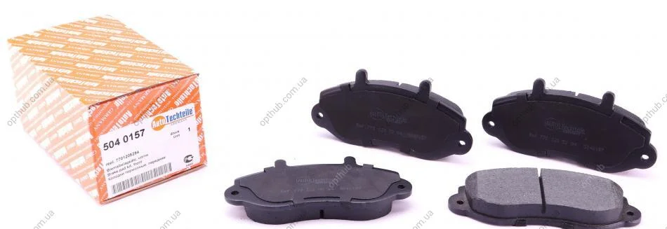 Колодки гальмівні AUTOTECHTEILE 5040157 (фото 1)