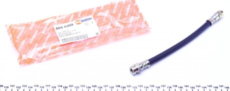 Шланг гальмівний (задній) Citroen Berlingo/Peugeot Partner 08- (opt-om) AUTOTECHTEILE 504 0304