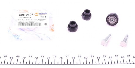 Ролик дверей (бичних/нижний) Renault Master/Opel Movano 10- (opt-om) AUTOTECHTEILE 505 0107