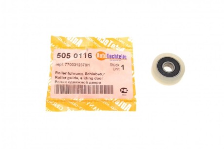 Ролик дверей (бичних/верхний) Renault Trafic/Opel Vivaro 01- (R) (opt-om) AUTOTECHTEILE 505 0116