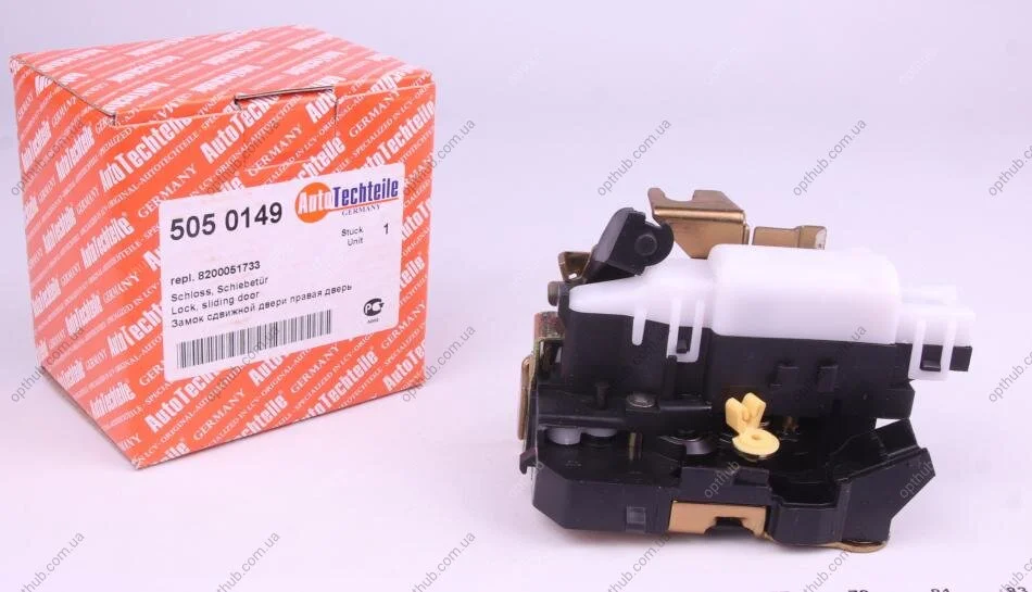 Замок сдвижной двери, правая дверь AUTOTECHTEILE 505 0149 (фото 1)