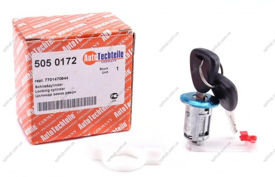 Цилиндр замка дверей AUTOTECHTEILE 505 0172 (фото 1)