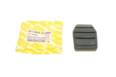 Гумка педалі гальма / зчеплення AUTOTECHTEILE 511 0053