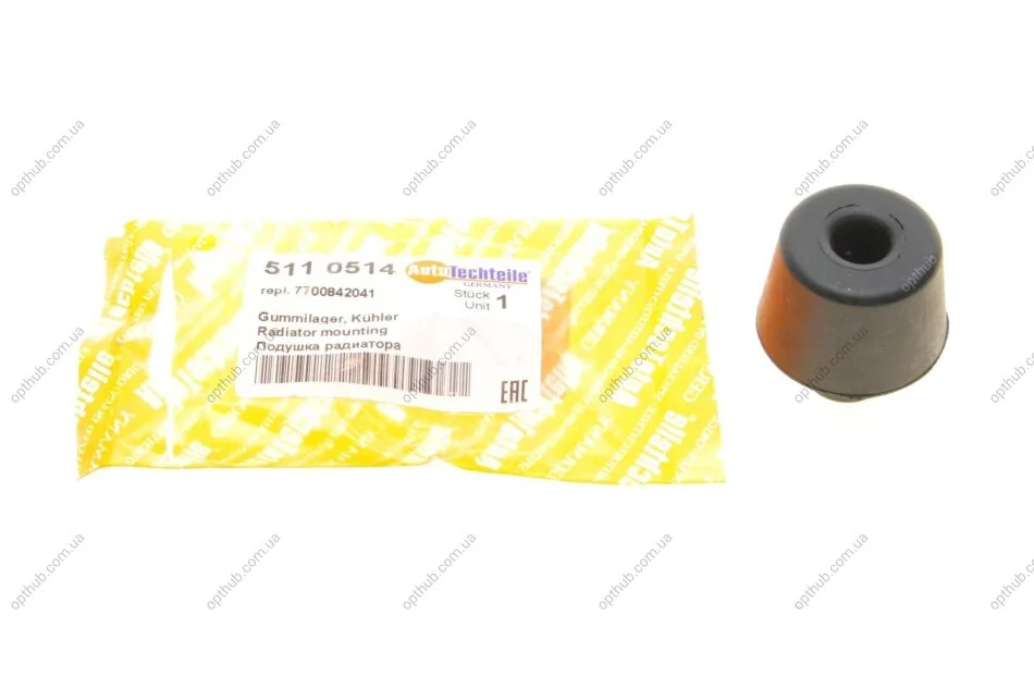 Подушка радіатора AUTOTECHTEILE 511 0514 (фото 1)