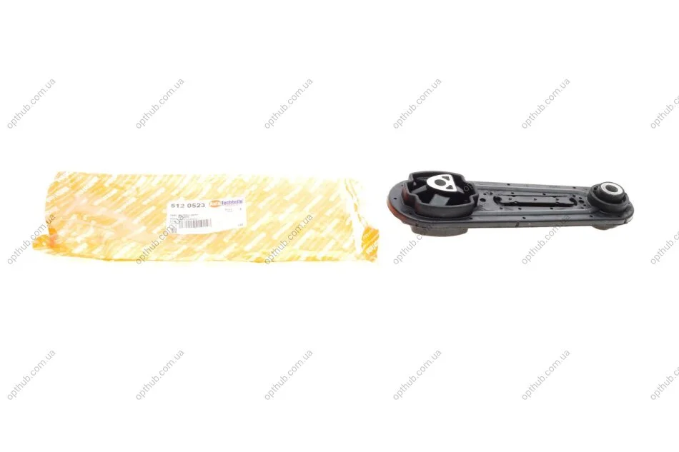 Подушка двигуна (задня) Renault Megane II 1.5 DCI/ Logan 1.4/1.6/1.5dCi 04- UA63 AUTOTECHTEILE 512 0523 (фото 1)
