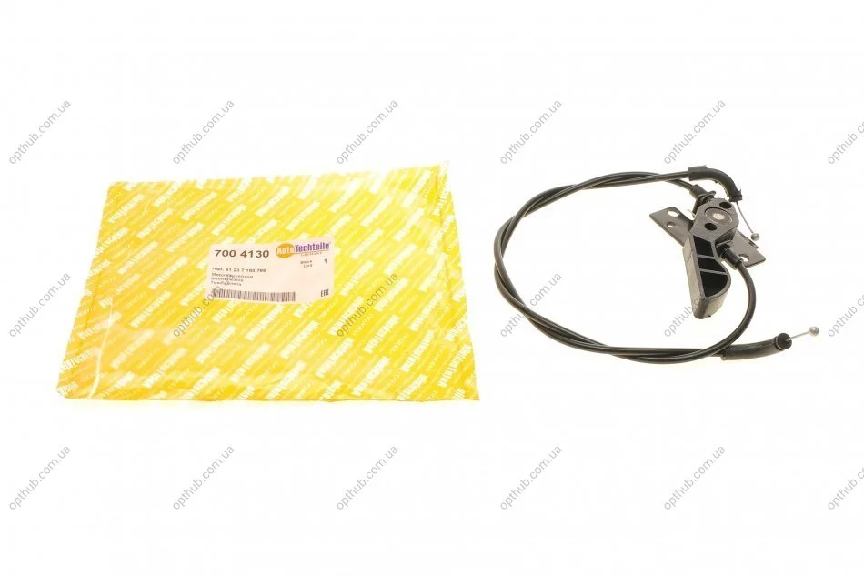 Трос капота BMW 5 (F07/F10)/7 (F01) 08-17 (opt-om) AUTOTECHTEILE 700 4130 (фото 1)
