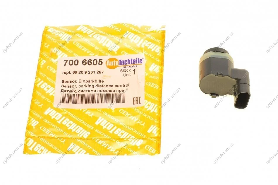 Датчик паркування BMW X3 (E83)/X5 (E70)/X6 (E71/E72) 03- M52/M54/M57/N46/N52/N57 (opt-om) AUTOTECHTEILE 700 6605 (фото 1)