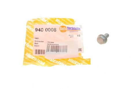 Болт (M8x1,25x16 мм) (opt-om) AUTOTECHTEILE 940 0008