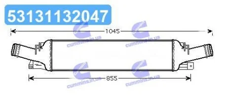 Інтеркулер AUDI (вир-во AVA) AVA COOLING AI4294