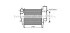 Інтеркулер Audi A6 2.7D/3.0D 04-11(AVA) AVA COOLING AIA4302 (фото 1)