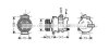 Компрессор кондиционера Audi A4 B6, B7, B8 (01-), A5 (08-), A6 C6, C7 (04-), Q5 AVA COOLING AIAK279 (фото 1)