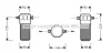 Осушитель кондиционера Audi A4 B5, A6 C5/VW Passat B5 AVA AVA COOLING AID154 (фото 1)