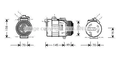 Компресор кондиціонера CLEVER FIT AVA COOLING BWAK237 (фото 1)