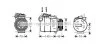 Компресор кондиціонера BMW 3 E90 (04-), 5 E60 (03-), 7 E65 (01-) AVA AVA COOLING BWAK318 (фото 1)