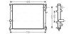 Радиатор охлаждения двигателя Chrysler 300C (05-, 11-) MT/AT AVA AVA COOLING CR2097 (фото 1)