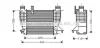 Інтеркулер Renault Clio (06-), Modus (05-)/Nissan Note (04-), Juke (11-) 1.2i, 1.5 dCi AVA AVA COOLING DNA4356 (фото 1)