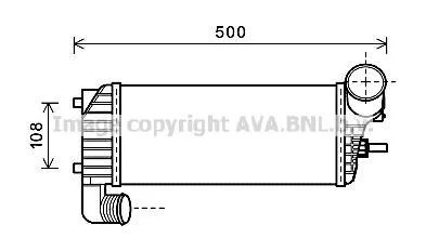 Інтеркулер AVA COOLING FD4574
