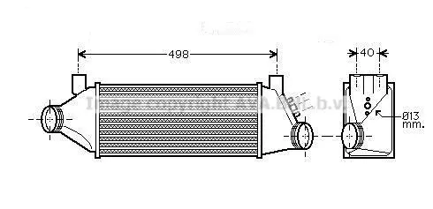 Інтеркулер AVA COOLING FDA4385 (фото 1)