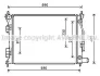 AVA Радіатор охолодження HYUNDAI I20 (2008) 1.4 CVVT AVA COOLING HYA2276 (фото 1)