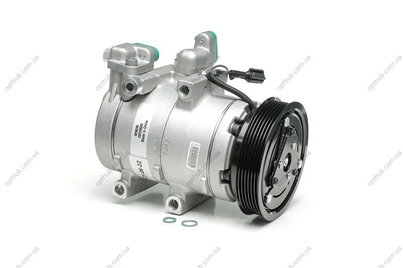 Компресор кондиціонера HYUNDAI SANTA FE 00-(AVA) AVA COOLING HYAK123 (фото 1)