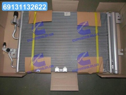 Радіатор кондиціонера OPEL ASTRA H (04-) (AVA) AVA COOLING OL5367D