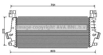 Інтеркулер AVA COOLING OLA4549 (фото 1)
