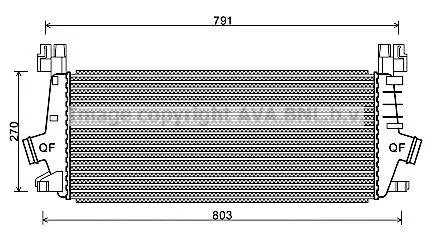 Інтеркулер AVA COOLING OLA4549
