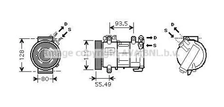 Компресор кондиціонера CLEVER FIT AVA COOLING PEAK315