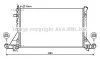 Радіатор охолодження двигуна Opel Movano (10-)/Renault Master (10-)/Nissan NV400 (11-) 2.3 CDTi AVA AVA COOLING RT2561 (фото 1)